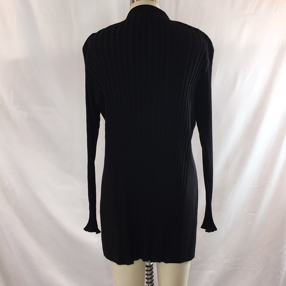 Annette Gortz  Italian made long merino wool  strucxtured sweater jacket… - Picture 3 of 8